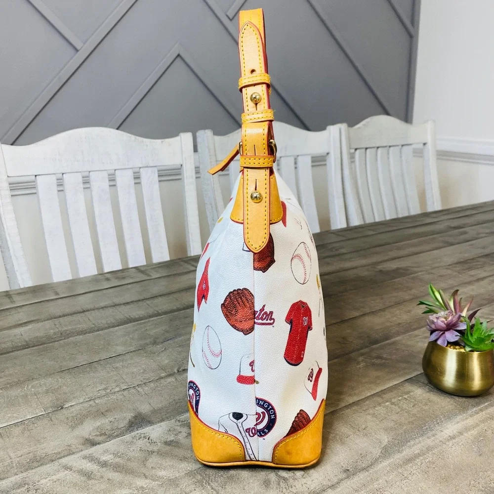 Dooney & Bourke Major League Baseball‎ Washington Nationals Satchel Bag *detail - Picture 6 of 12